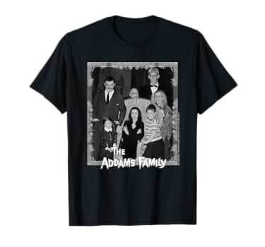 トップス 90s the addams family T-shirt XL Rare Vintage 90s The Adams Family fantasy /thriller movie